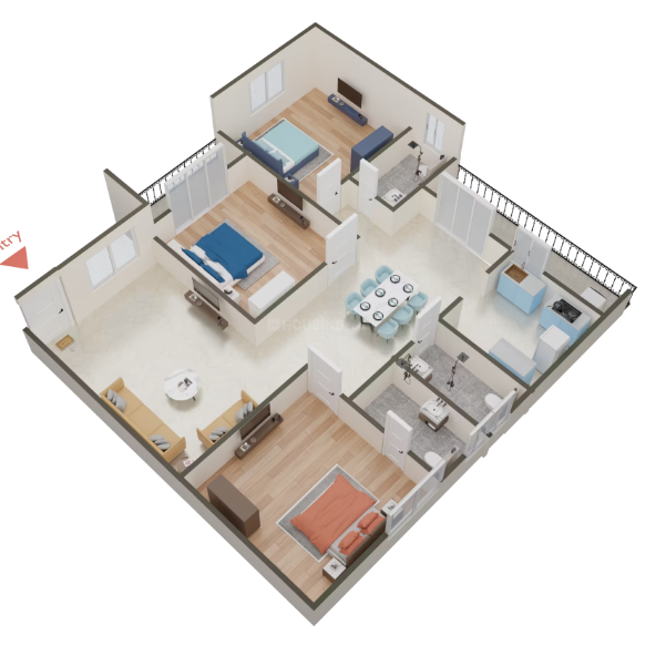 1485 sq.ft