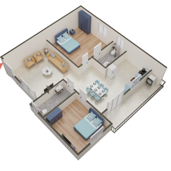 945 sq.ft