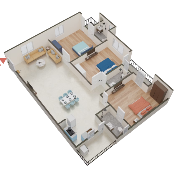 1521 sq.ft