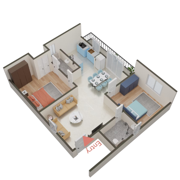 945 sq.ft