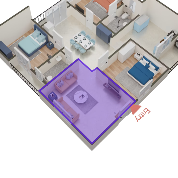 1395 sq.ft