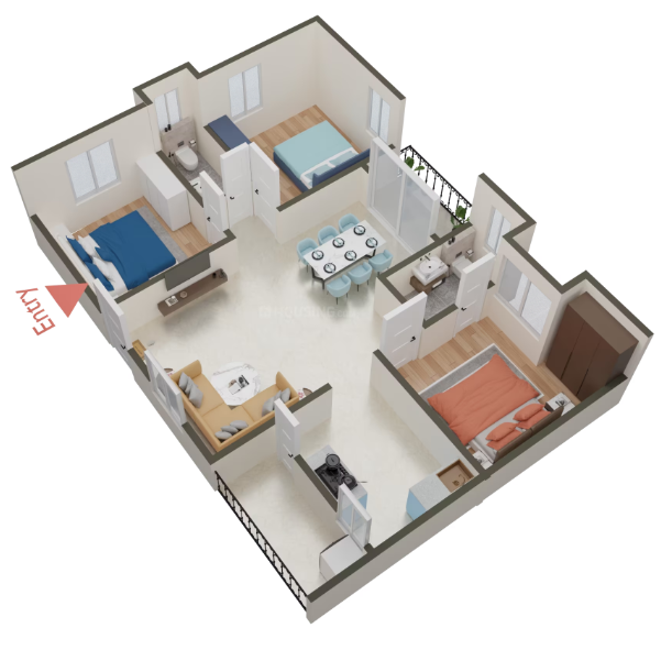 1260 sq.ft