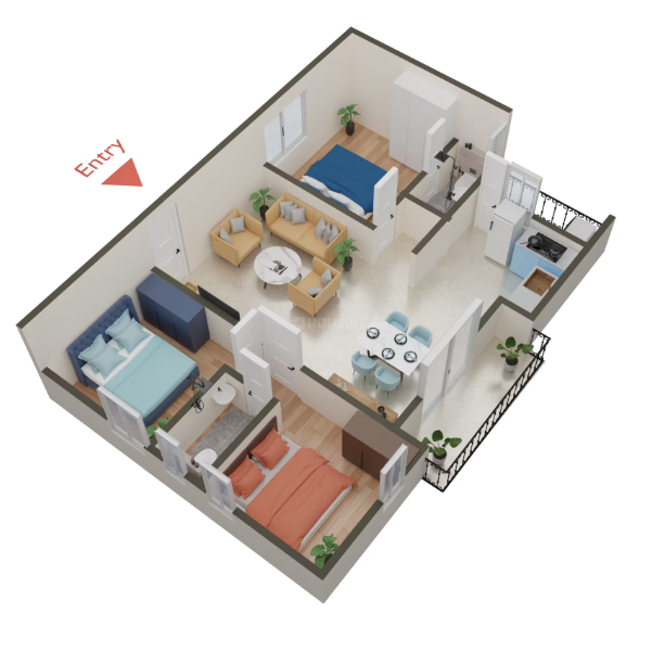 1377 sq.ft
